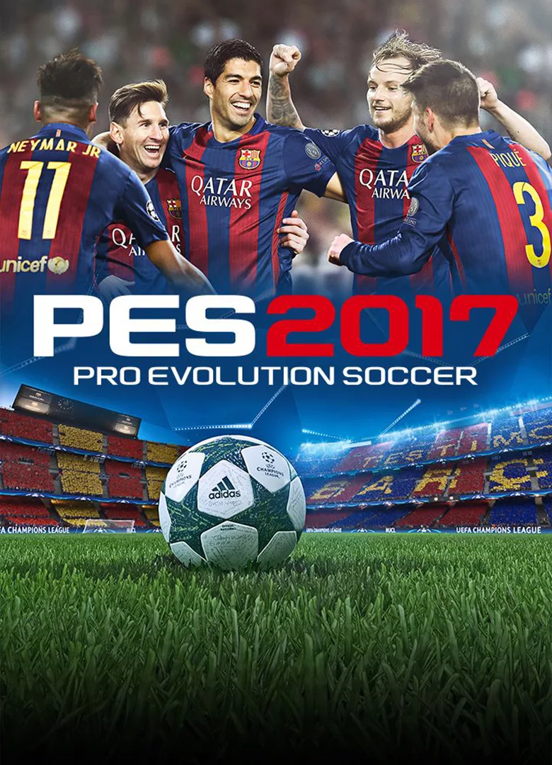 Pro evolution soccer 2017 Лига чемпионов за барселону